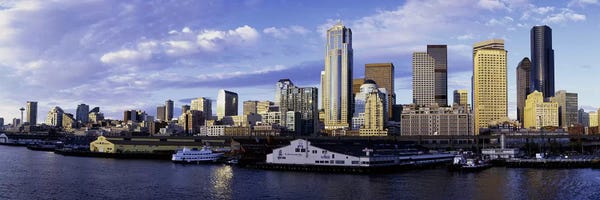 Seattle: City at the waterfront, Seattle, Washington State, USA by Panoramic Images