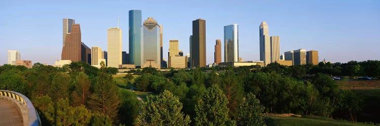 Downtown Houston by Panoramic Images wall art