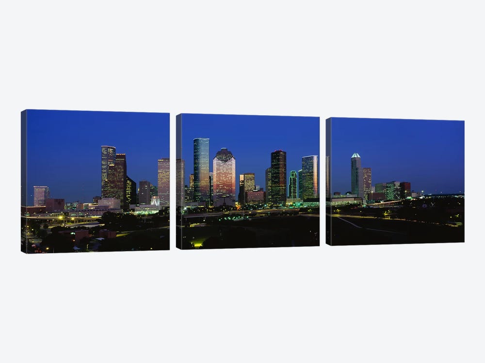 Houston TX by Panoramic Images 3-piece Art Print