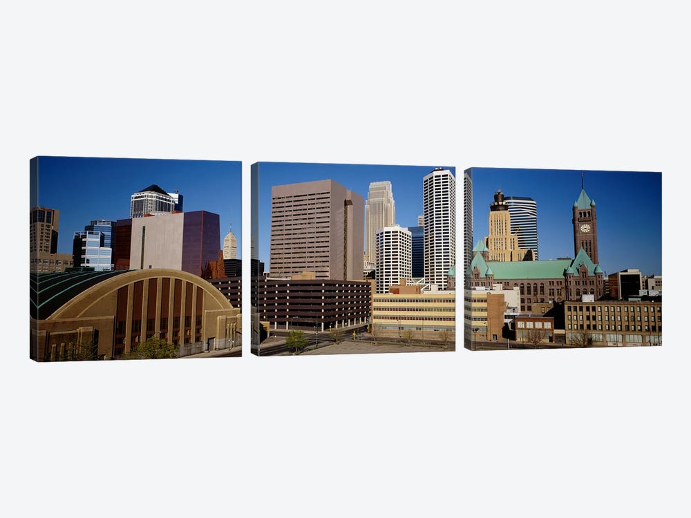 Minneapolis MN by Panoramic Images 3-piece Canvas Wall Art