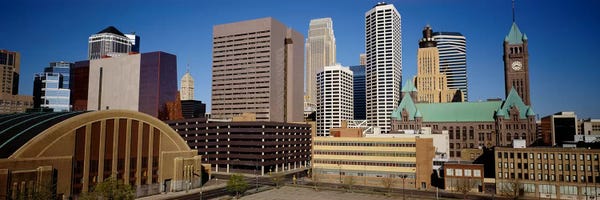 Minnesota: Minneapolis MN by Panoramic Images