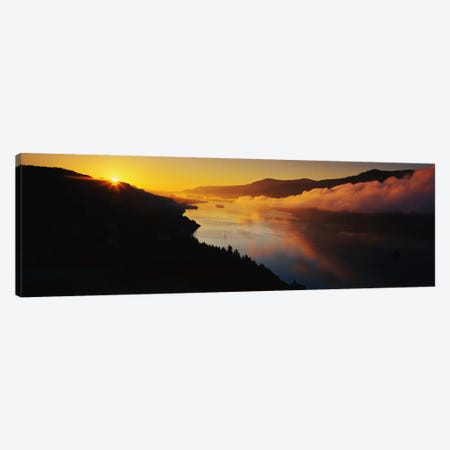 Columbia River Gorge OR Canvas Print #PIM3274} by Panoramic Images Canvas Artwork