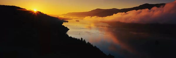 Oregon: Columbia River Gorge OR by Panoramic Images
