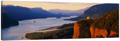 Columbia River OR Canvas Art Print - Weather Art