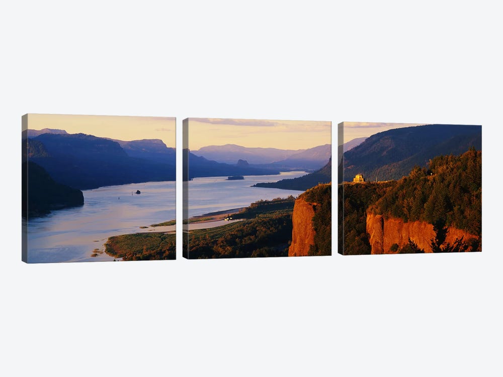 Columbia River OR by Panoramic Images 3-piece Canvas Print