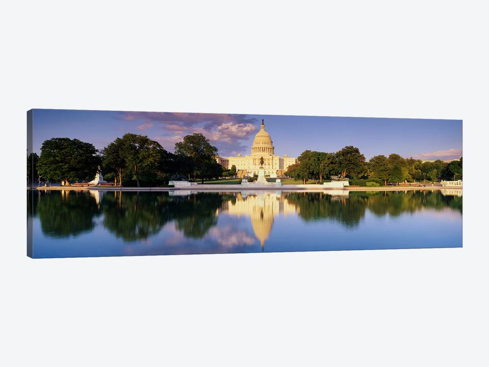 US Capitol Washington DC by Panoramic Images 1-piece Canvas Art Print