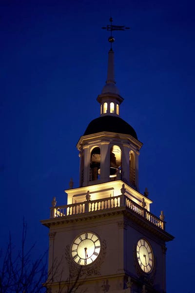 Pennsylvania: Independence Hall Tower, Philadelphia PA by Panoramic Images