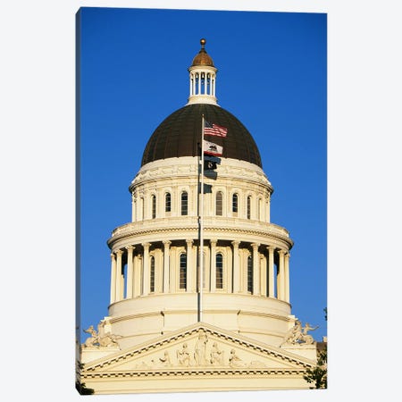California State Capitol Building Sacramento CA Canvas Print #PIM3289} by Panoramic Images Canvas Artwork