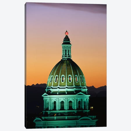 Colorado State Capitol Building Denver CO Canvas Print #PIM3290} by Panoramic Images Art Print
