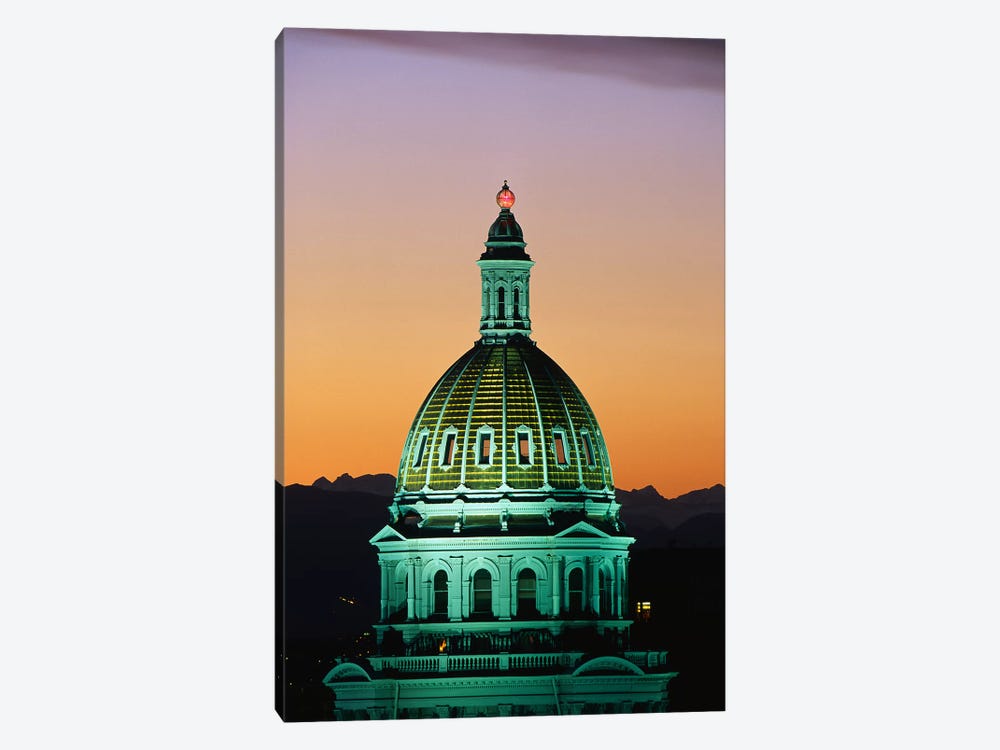 Colorado State Capitol Building Denver CO by Panoramic Images 1-piece Canvas Artwork