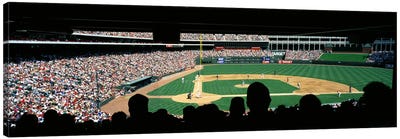 The Ballpark in Arlington Canvas Art Print - Stadium Art