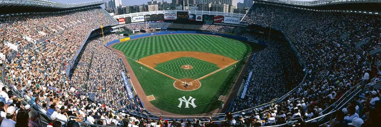 High angle view of a baseball stadium, Yankee Stadium, New York City, New York State, USA by Panoramic Images wall art