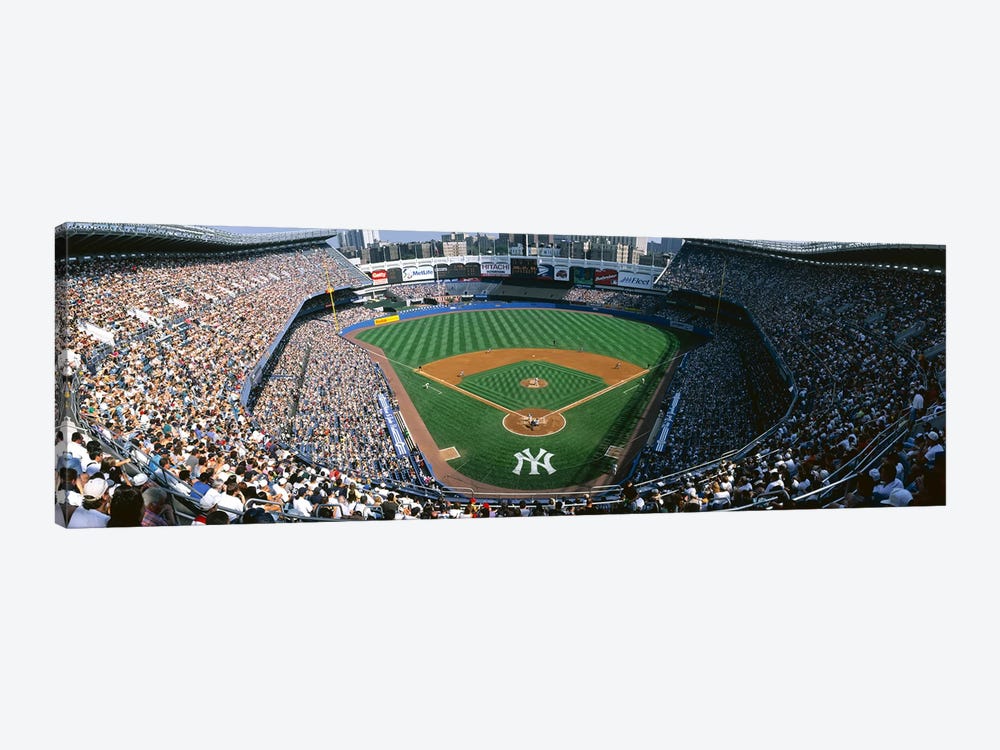 High angle view of a baseball stadium, Yankee Stadium, New York City, New York State, USA by Panoramic Images 1-piece Canvas Art