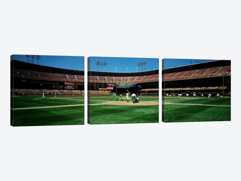 Candlestick Park San Francisco CA by Panoramic Images 3-piece Art Print