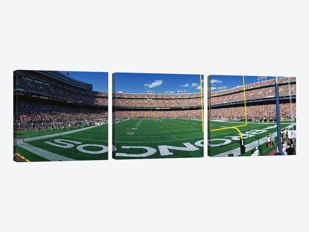 Mile High Stadium by Panoramic Images 3-piece Art Print