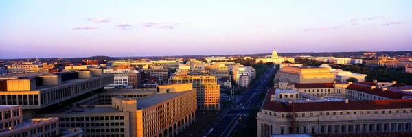 Pennsylvania: Pennsylvania Ave Washington DC by Panoramic Images