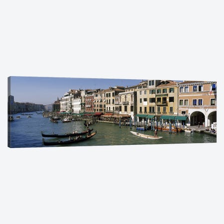 Grand Canal Venice Italy Canvas Print #PIM3308} by Panoramic Images Canvas Art Print
