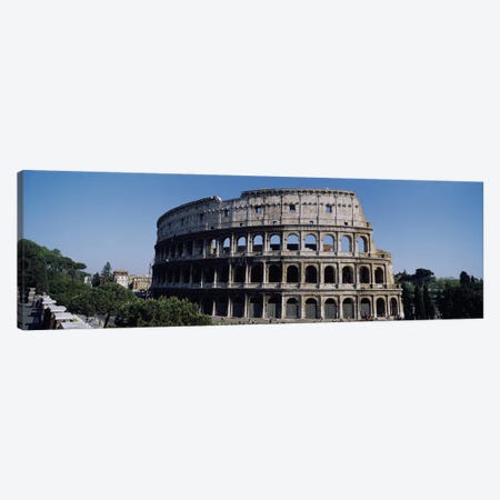 Colosseum (Flavian Amphitheatre), Rome, Lazio Region, Italy Canvas Print #PIM3310} by Panoramic Images Canvas Art