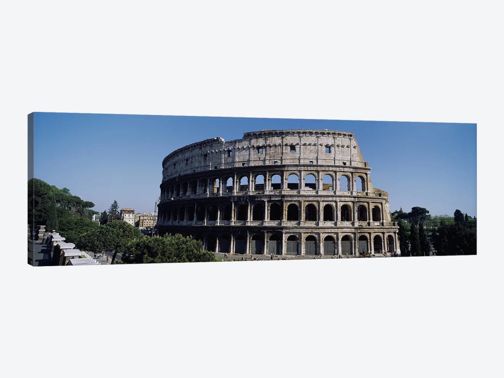 Colosseum (Flavian Amphitheatre), Rome, Lazio Region, Italy by Panoramic Images 1-piece Art Print