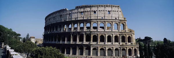 The Colosseum: Colosseum (Flavian Amphitheatre), Rome, Lazio Region, Italy by Panoramic Images