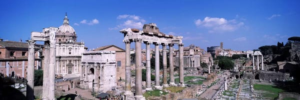 Lazio: Roman Forum (Forum Romanum), Rome, Lazio Region, Italy by Panoramic Images