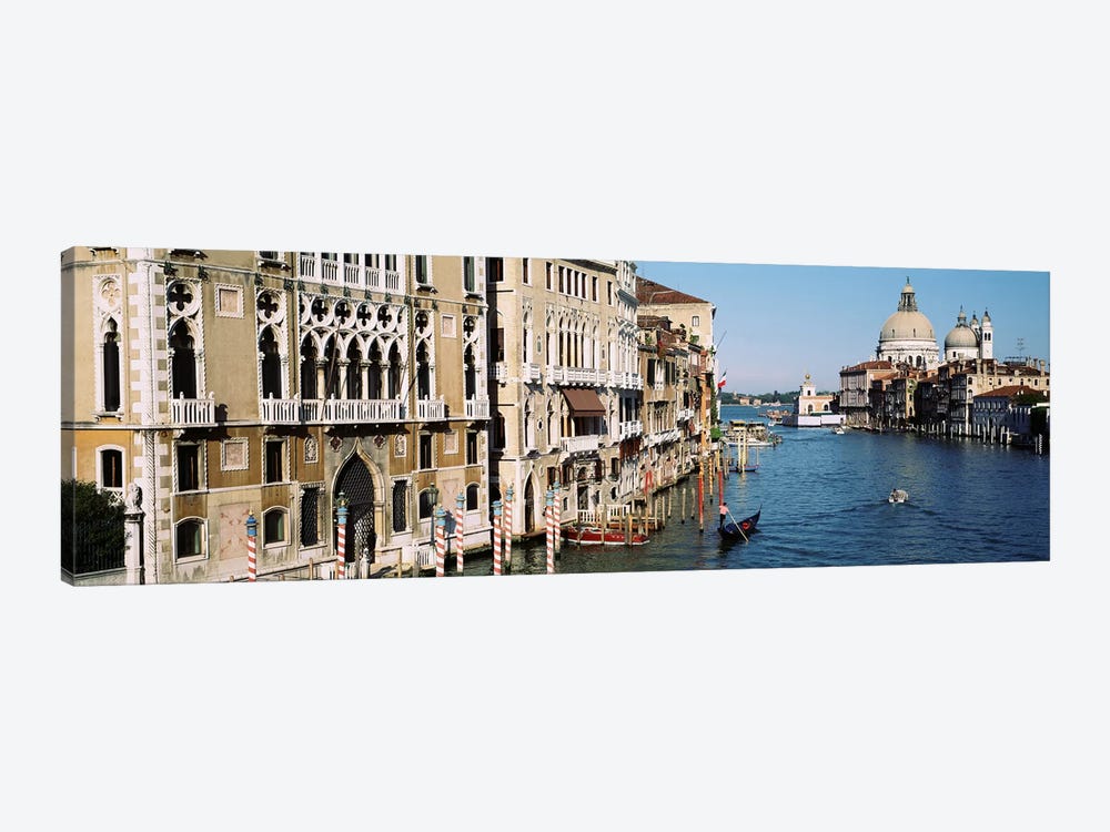 Historic Architecture Along The Grand Canal, Venice, Italy by Panoramic Images 1-piece Canvas Artwork