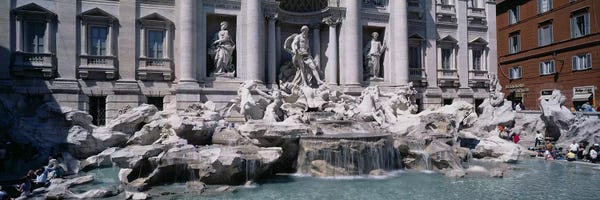 Lazio: Trevi Fountain, Rome, Lazio, Italy by Panoramic Images