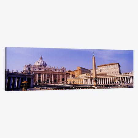Vatican, St Peters Square, Rome, Italy Canvas Print #PIM3321} by Panoramic Images Canvas Art Print
