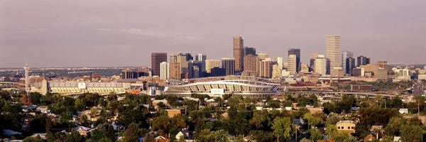 Stadiums: Denver CO #2 by Panoramic Images