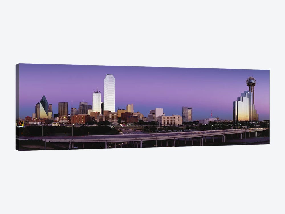 Buildings in a city, Dallas, Texas, USA by Panoramic Images 1-piece Canvas Art