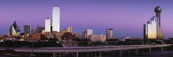 Dallas: Buildings in a city, Dallas, Texas, USA by Panoramic Images