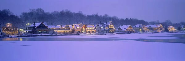 Pennsylvania: Residential building at the waterfront, Philadelphia, Pennsylvania, USA by Panoramic Images