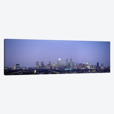 Buildings in a city, Philadelphia, Pennsylvania, USA Canvas Print #PIM3338} by Panoramic Images Canvas Wall Art