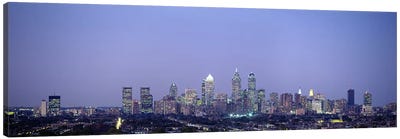 Buildings in a city, Philadelphia, Pennsylvania, USA Canvas Art Print - Philadelphia Skylines