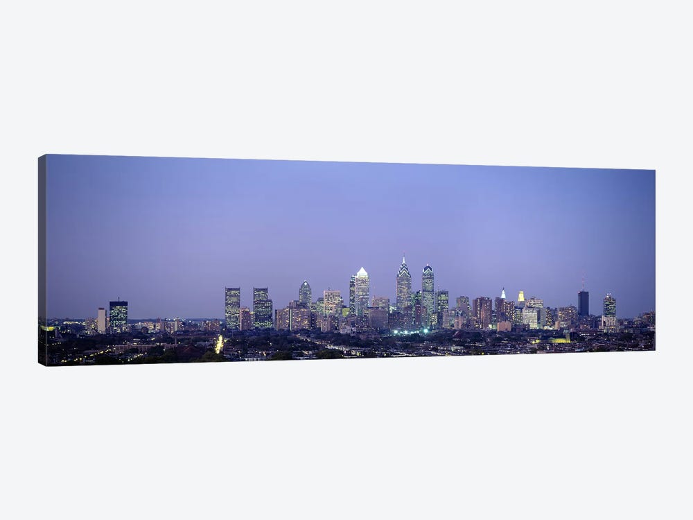 Buildings in a city, Philadelphia, Pennsylvania, USA by Panoramic Images 1-piece Art Print
