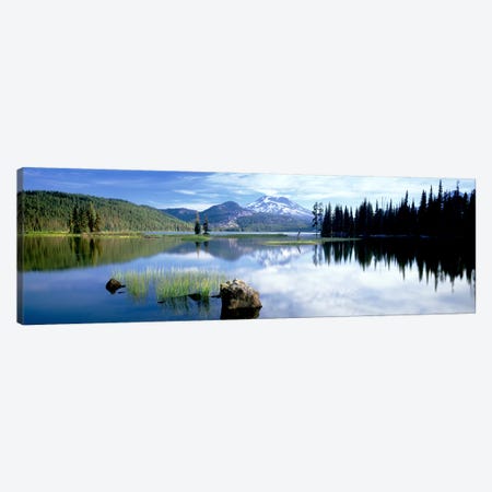 Cascade Mountains, Oregon, USA Canvas Print #PIM3346} by Panoramic Images Canvas Wall Art
