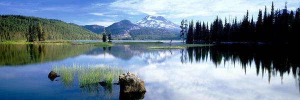 Cascade Range: Cascade Mountains, Oregon, USA by Panoramic Images