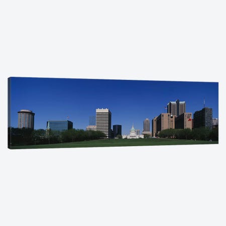 Buildings in a city, St Louis, Missouri, USA Canvas Print #PIM3347} by Panoramic Images Canvas Wall Art