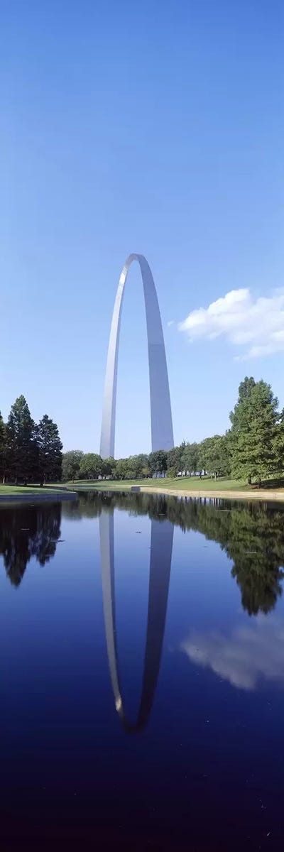 St Louis MO #2 by Panoramic Images multi panel art