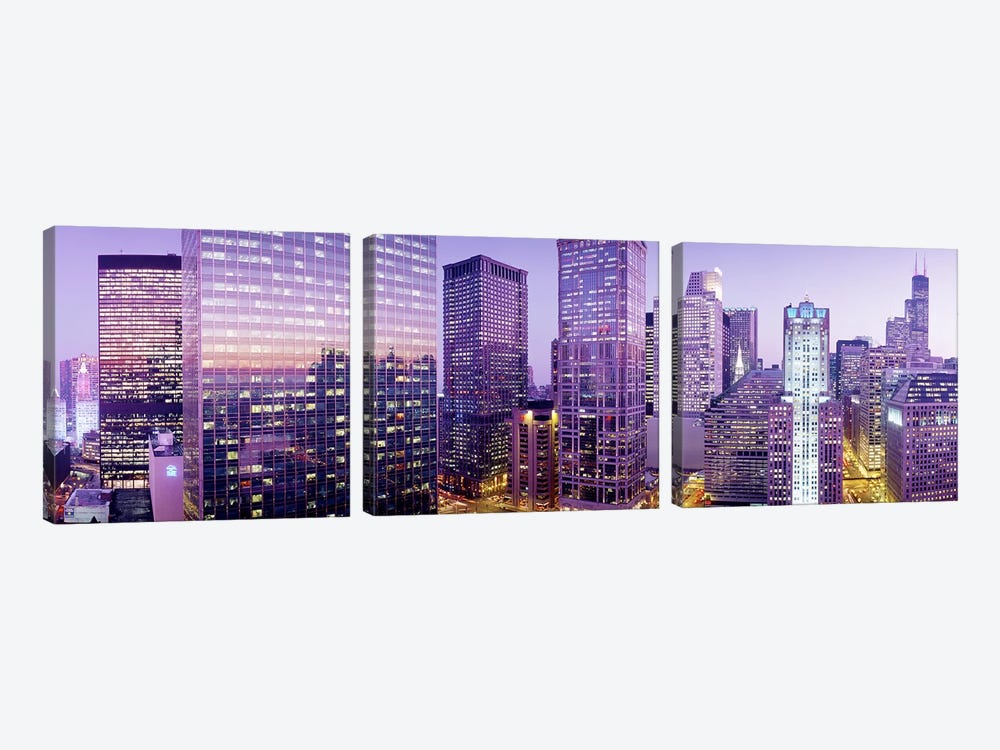 Chicago IL by Panoramic Images 3-piece Art Print