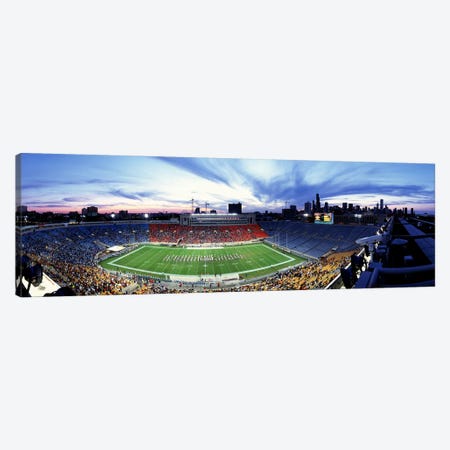 Soldier Field FootballChicago, Illinois, USA Canvas Print #PIM3351} by Panoramic Images Canvas Wall Art
