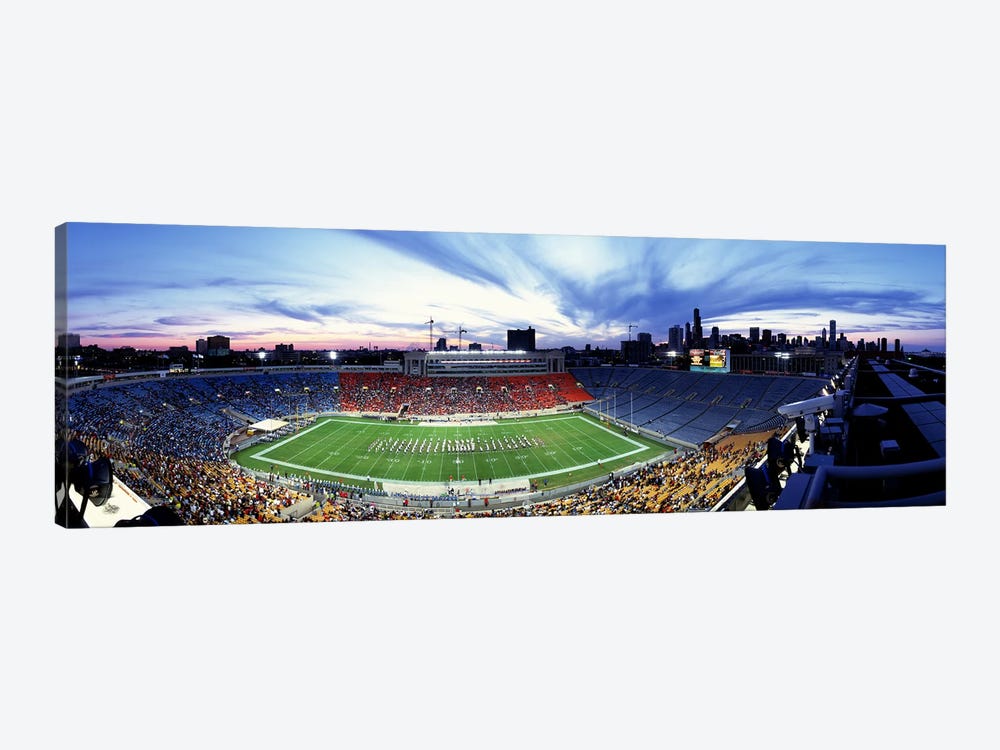 Soldier Field FootballChicago, Illinois, USA by Panoramic Images 1-piece Canvas Art