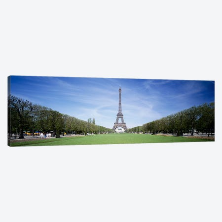 The Eiffel Tower Paris France Canvas Print #PIM3355} by Panoramic Images Canvas Print