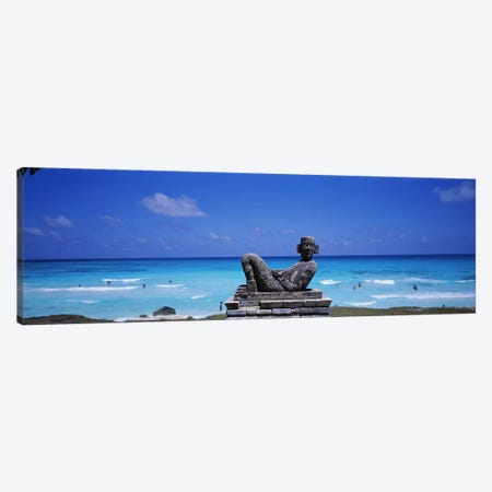 Playa Chac-Mool, Cancun, Mexico Canvas Print #PIM3356} by Panoramic Images Canvas Print