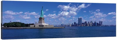 New York, Statue of Liberty, USA Canvas Art Print - New York City Skylines