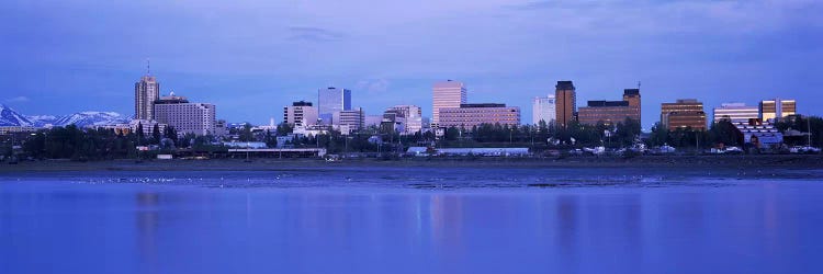 Buildings at the waterfront, Anchorage, Alaska, USA