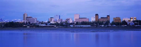 Buildings at the waterfront, Anchorage, Alaska, USA