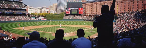 Stadiums: Camden Yards Baseball Game Baltimore Maryland USA by Panoramic Images
