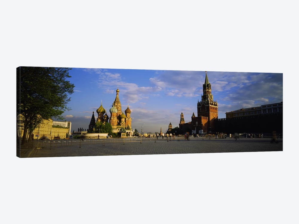 Cathedral at a town square, St. Basil's Cathedral, Red Square, Moscow, Russia #2 by Panoramic Images 1-piece Canvas Art Print