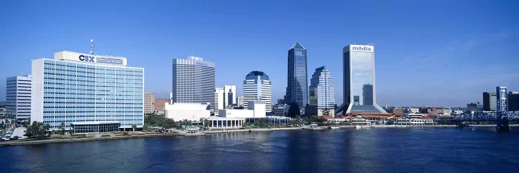 Buildings at the waterfront, St. John's River, Jacksonville, Florida, USA